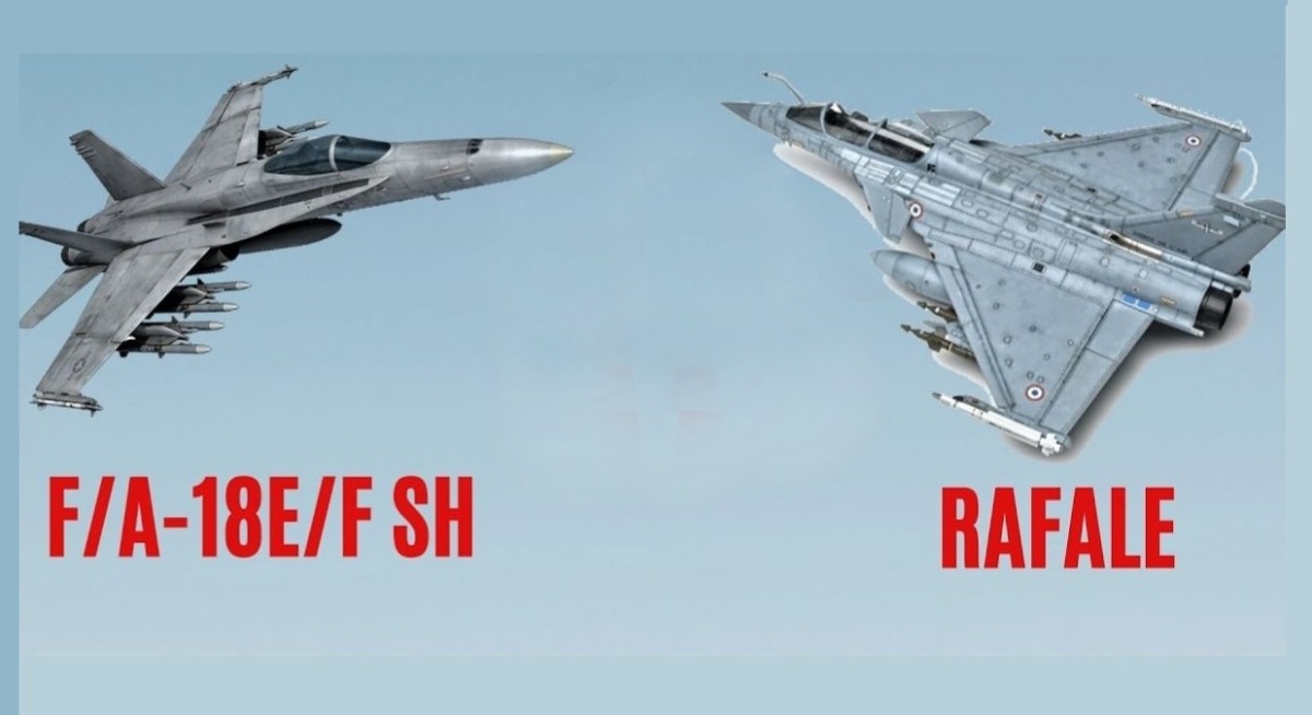مقایسه جنگنده های ناونشین F/A-18 Super Hornet آمریکایی و Rafale M فرانسوی