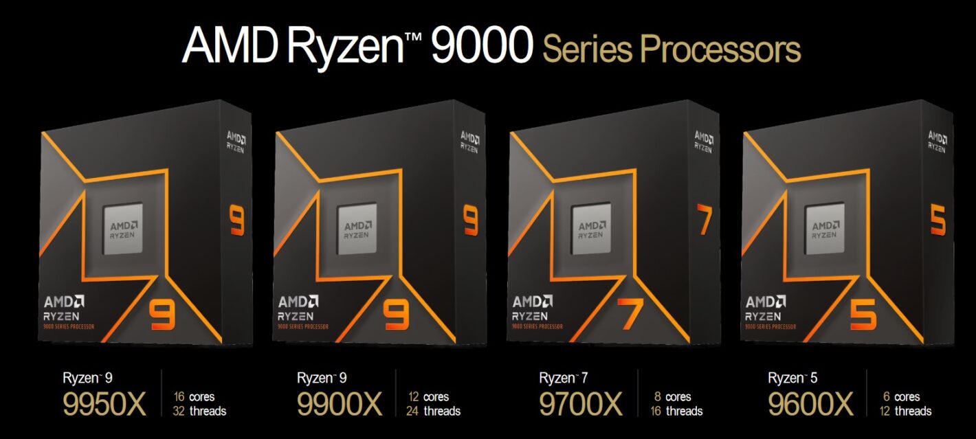 قیمت پردازنده‌های Ryzen 9000
