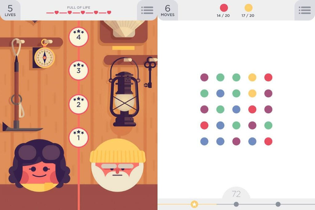 بازی Two Dots