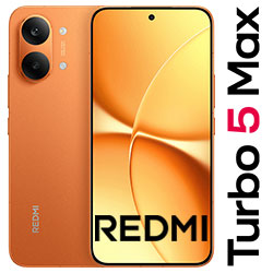 معرفی Redmi Turbo 5 Max با باتری 9 هزار میلی آمپر ساعتی و پردازنده Dimensity 9500s
