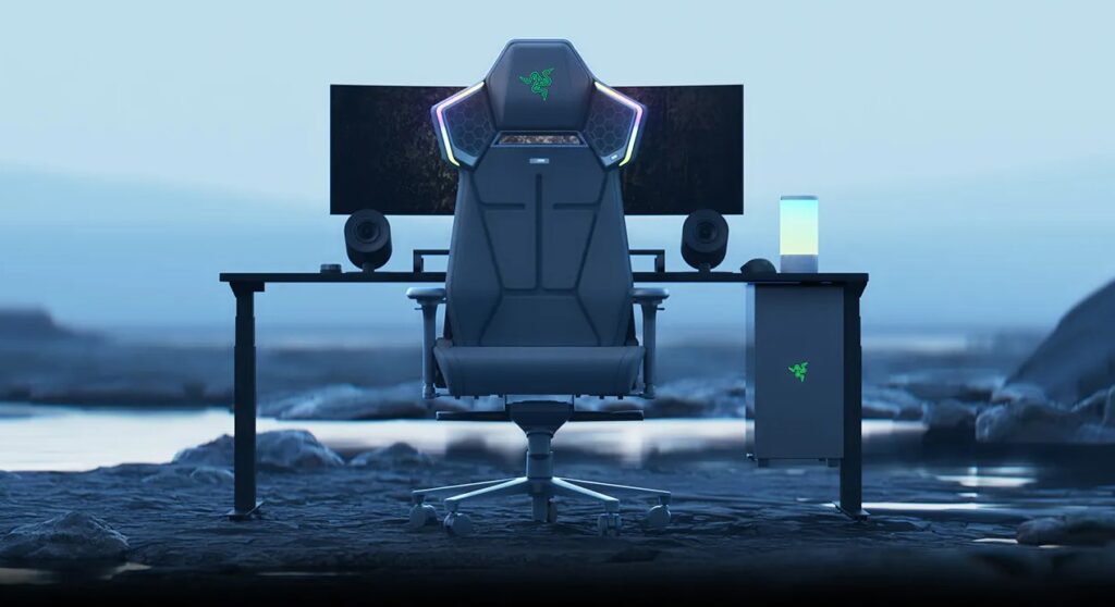 ریزر از صندلی گیمینگ Project Madison رونمایی کرد؛ مجهز به اسپیکر، نورپردازی RGB و لرزش