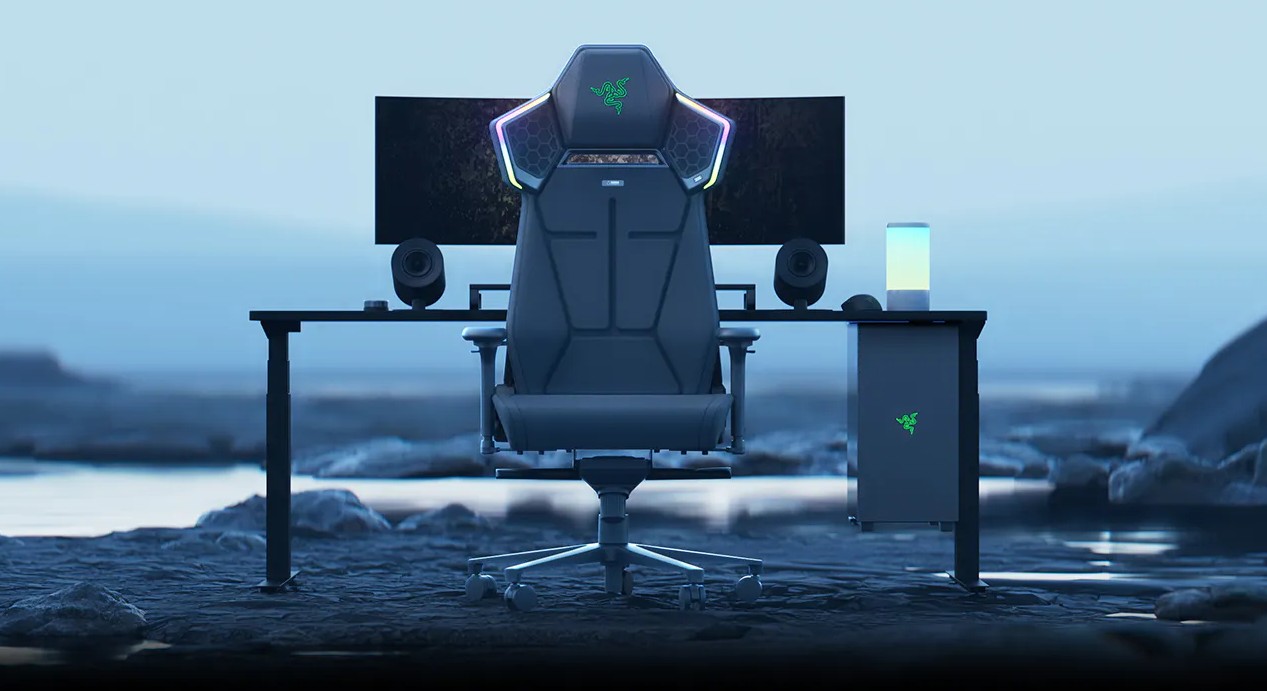 ریزر از صندلی گیمینگ Project Madison رونمایی کرد؛ مجهز به اسپیکر، نورپردازی RGB و لرزش