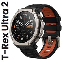 معرفی ساعت هوشمند Amazfit T-Rex Ultra 2 با دوام باتری 30 روزه و 6 موقعیتیاب ماهوارهای