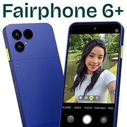 معرفی +Fairphone 6 با 12 قطعه قابل تعویض و پردازنده Snapdragon 7s Gen 4