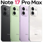 معرفی Redmi Note 17 Pro و Note 17 Pro Max با چیپ‌‌های اسنپ‌دراگون نسل 6 و باتری حجیم‌تر
