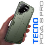 معرفی Tecno Pova 8 Pro با نمایشگر دوم ماتریسی، پردازنده دیمنسیتی 7400 و باتری 6,500mAh