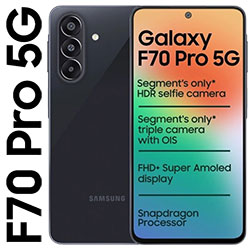 معرفی سامسونگ Galaxy F70 Pro با باتری 6,000mAh پردازنده 4 نانومتری و دوربین 50MP OIS
