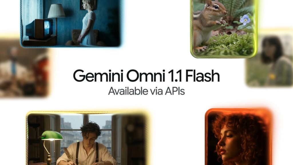 گوگل از جمینای Omni 1.1 Flash با قابلیت ساخت ویدیو ۴۰ ثانیه‌ای 4K رونمایی کرد [تماشا کنید]