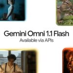 گوگل از جمینای Omni 1.1 Flash با قابلیت ساخت ویدیو ۴۰ ثانیه‌ای 4K رونمایی کرد [تماشا کنید]